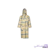 حوله تن پوش پالتویی ابراهیمی یزد مدل چهارخانه نوین کد 16