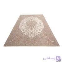 روفرشی ابریشم هنرکده نیکزاد کد 54 رنگ کرم