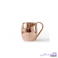 لیوان مسی مدل خمره ای
