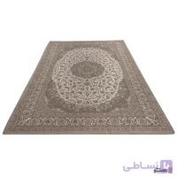 روفرشی کشدار هنرکده نیکزاد ابریشم طرح یاسمین دستباف گونه