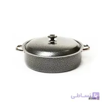 تابه تفلون کویر مدل لوکس درب دار سایز 40