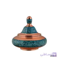 قندان فیروزه کوبی آقا جانی مدل دخل سایز ۱۸