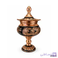 آجیل خوری مسی مدل سفینه ای الماس تراش نانو شده 16*28