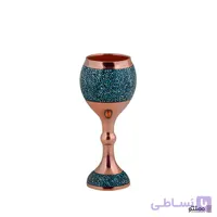 جام فیروزه کوبی آقاجانی سایز کوچک دهنه 5