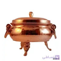 سوپ خوری مسی مدل چکشی پایه دار