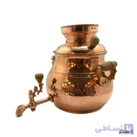 کتری مسی روگازی مدل شکمی 4 لیتری