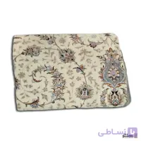 روفرشی مخمل ابریشم نادر بافت کد 305 رنگ طوسی
