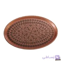 سینی مسی بیضی نانو سایز 7 دهنه 38