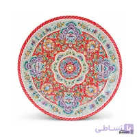 بشقاب میناکاری سرنج دهنه 25 سانتی متری