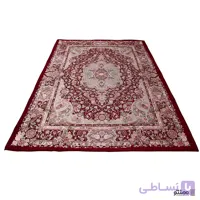 روفرشی کشدار هنرکده نیکزاد طرح مینا رنگ زرشکی