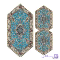سری چهار تکه ترمه طرح سالار کد 807