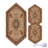 سری چهار تکه ترمه طرح سالار کد 688