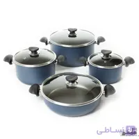 سرویس 8 پارچه تفلون مدل اروپا گلدار