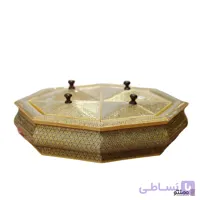 جعبه شکلات خوری خاتم کاری آقاجانی