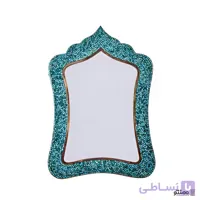 آینه فیروزه کوبی آقاجانی مدل مستطیل 3 ارتفاع 46