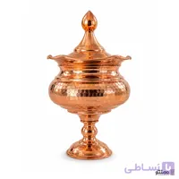 آجیل خوری پایه دار مسی مدل سفینه ای نانو شده 16*28