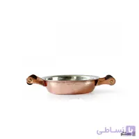 ماهیتابه مسی چکشی مدل دسته دار