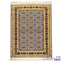 قالیچه دستباف ترکمن تمام پشم سایز ۱۷۰×۱۲۰
