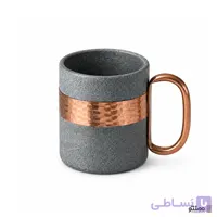 ماگ سنگ و مس دسته دار بسته 2 عددی