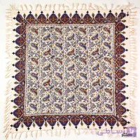 رومیزی قلمکار اصفهان مدل سلسله سایز 100*100