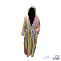 حوله تن پوش پالتویی یزد مدل رنگین کمان کد 44