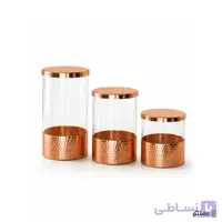 ست بانکه مسی مدل سانا مجموعه 3 عددی