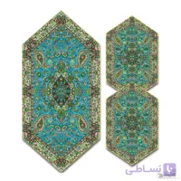 سری چهار تکه ترمه طرح سالار کد 814