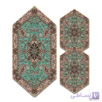 سری چهار تکه ترمه طرح سالار کد 617