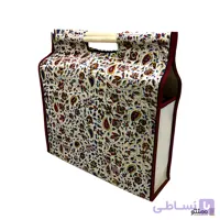 ساک دسته چوبی قلمکار 40 سانتی‌متر