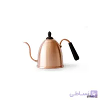 کتری مسی مدل دسته چوبی