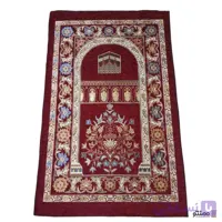 سجاده نماز شانل ابریشم نیکزاد 75*120 سانتی متر