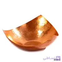 کاسه مسی ته گرد هرمی ساده