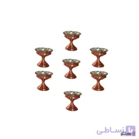 سرویس هفت سین مسی چکش کاری ۶ عددی