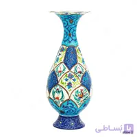 گلدان مینا کاری ارتفاع 20 سانتی متری