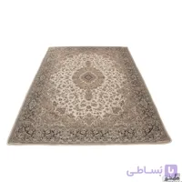 روفرشی ابریشم هنرکده نیکزاد کد 690 رنگ کرم