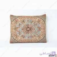 پشتی سنتی ترمه شاهسوند – بسته 2 عددی آبی