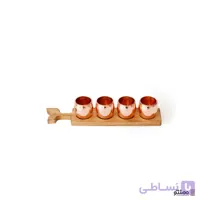ست شات مسی مدل برگ