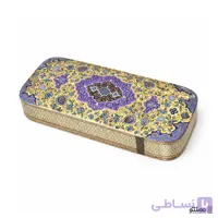جعبه پاسور خاتم نفیس پرداز ورق طلا