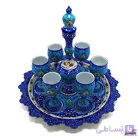 سرویس تنگ، جام و سینی مینا کاری پرداز