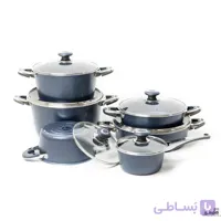 سرویس 12 پارچه تفلون مدل ارکیده