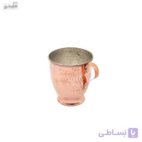 لیوان مسی دسته دار مجموعه 2 عددی