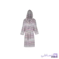 حوله کودک تن پوش پالتویی ابراهیمی یزد مدل راه راه کد 6