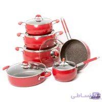 سرویس 12 پارچه تفلون مدل کوئین