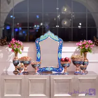 ست هفت سین 9 تکه مس پرداز آقاجانی کد 2