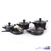 سرویس 10 پارچه تفلون مدل الماس