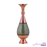 گلدان مس و خاتم آقاجانی مدل صراحی ارتفاع 30