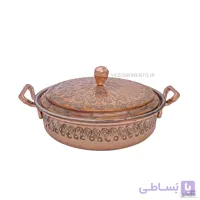 ماهیتابه مسی قدیمی یزدی ممتاز
