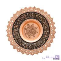 بشقاب حکاکی شبکه بری الماس تراش آقاجانی سایز 35
