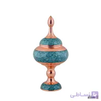 شکلات خوری ترنج فیروزه کوبی آقاجانی سایز متوسط ارتفاع 26