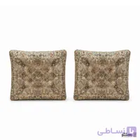 پشتی سنتی ترمه افشار – بسته 2 عددی زرشکی